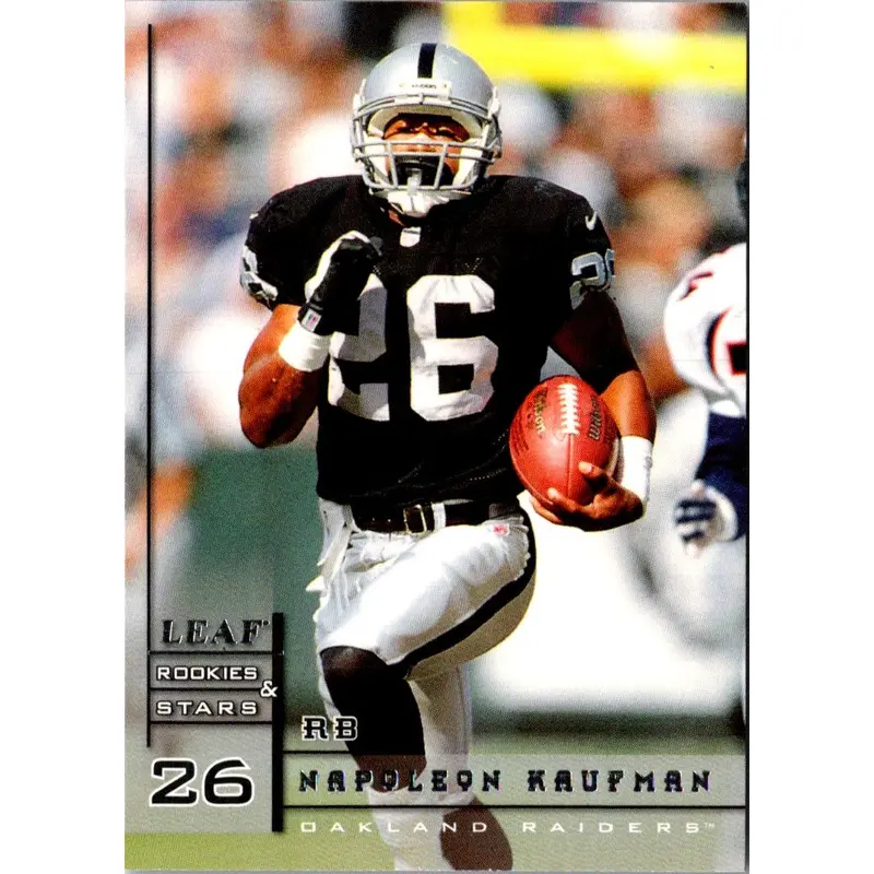 1998 Leaf Rookies & Stars Napoleon Kaufman #96