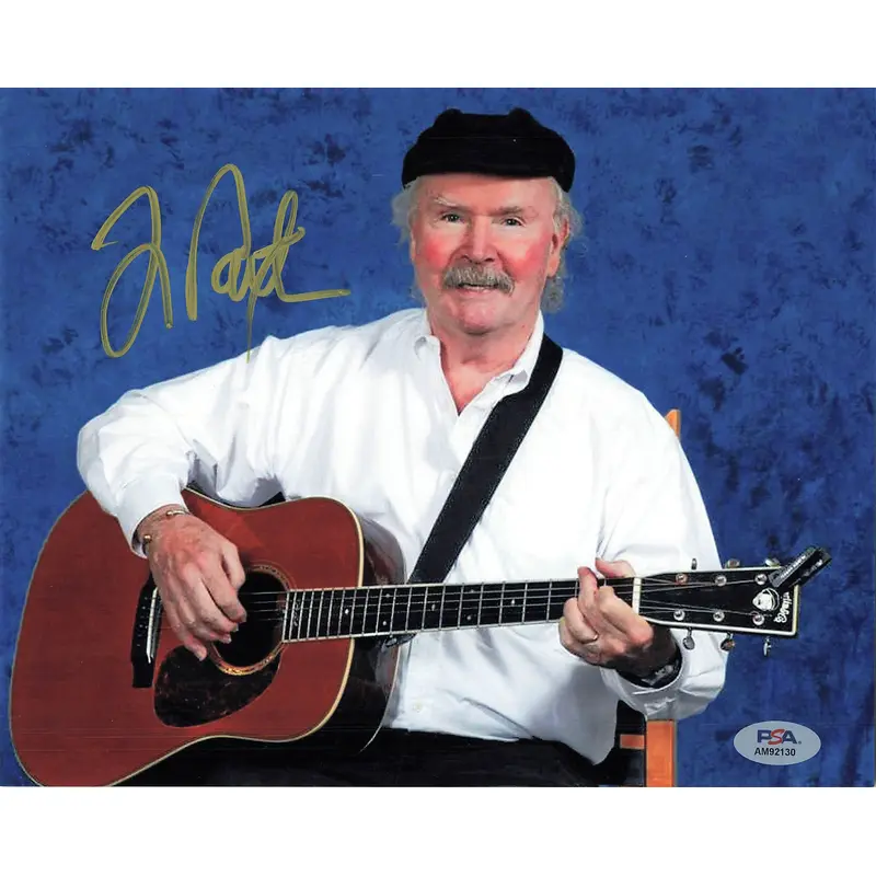 Tom Paxton signed 8x10 photo PSA/DNA Autographed
