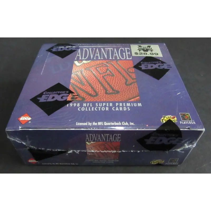 1998 Collector's Edge Advantage Football Box