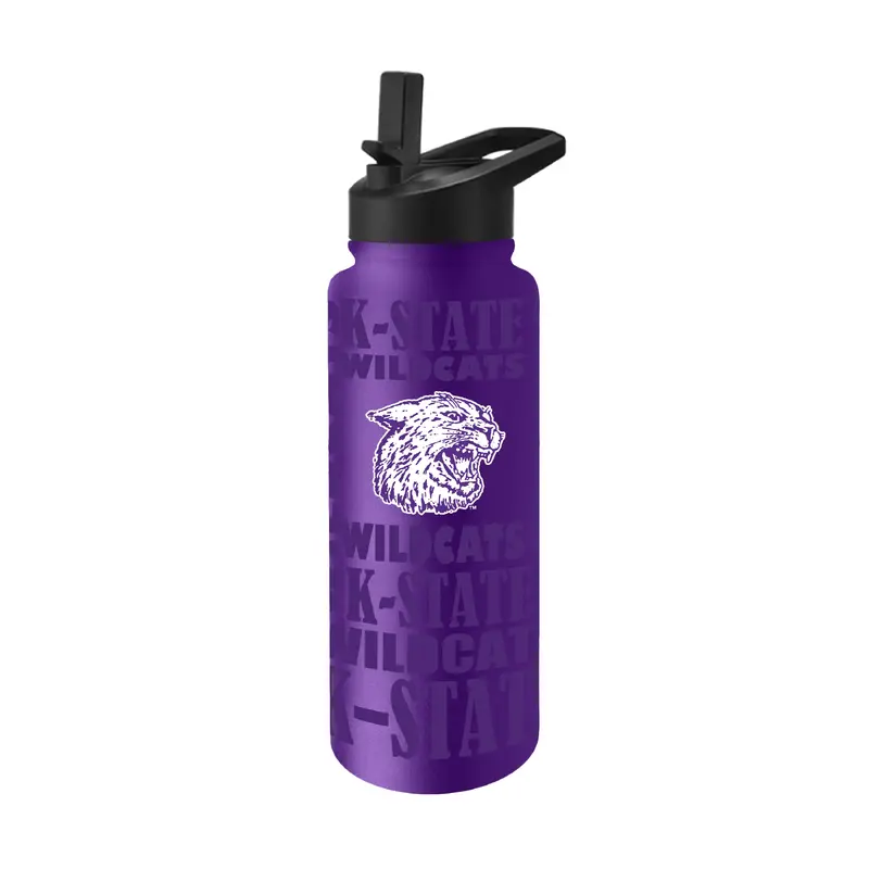 Kansas State Vault 34oz Replay Quencher Bottle