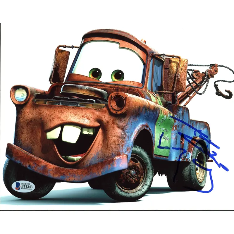 Larry the Cable Guy Cars Authentic Signed 8X10 Photo Autographed BAS #B51243