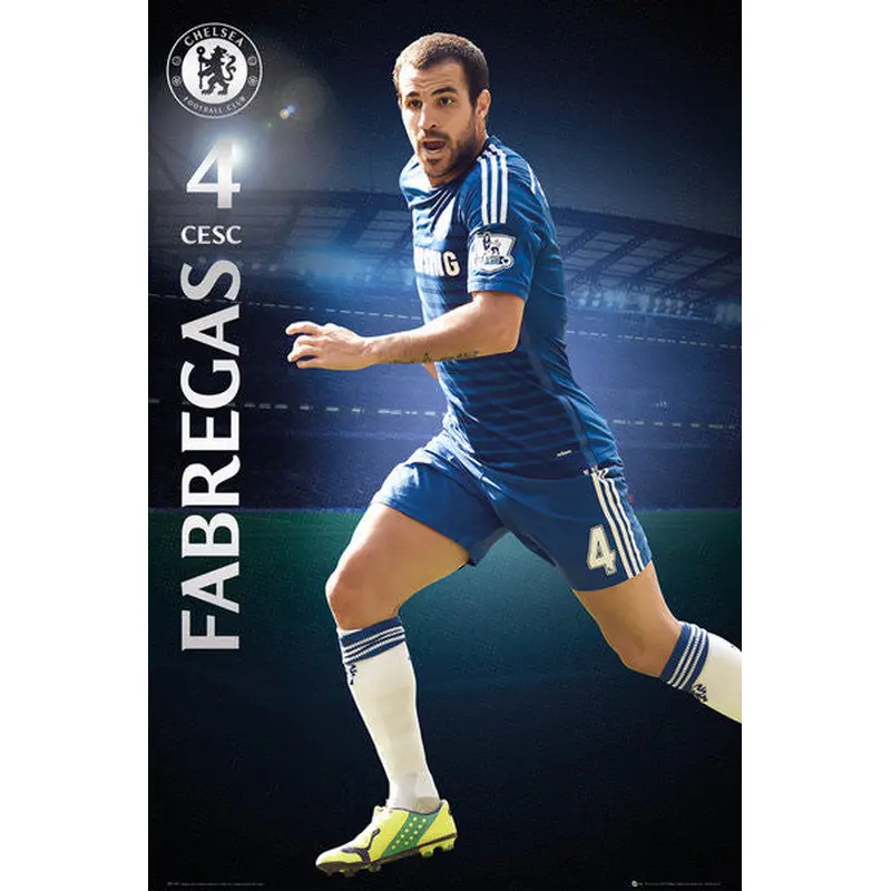 Cesc Fabregas "Superstar" Chelsea FC Official EPL Action Poster - GB Eye (UK)