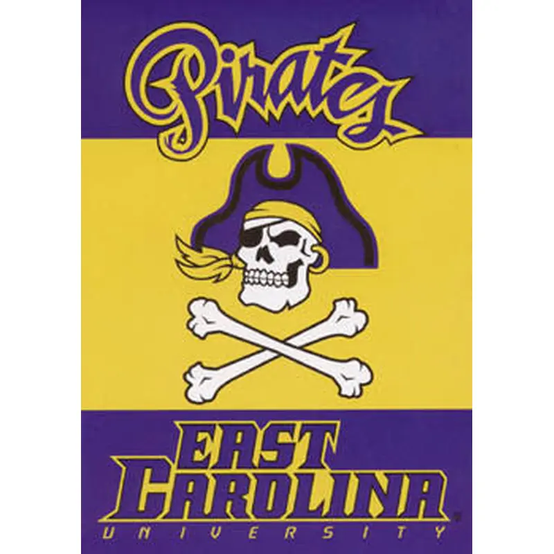 East Carolina University Pirates Premium NCAA Team Banner - BSI Products