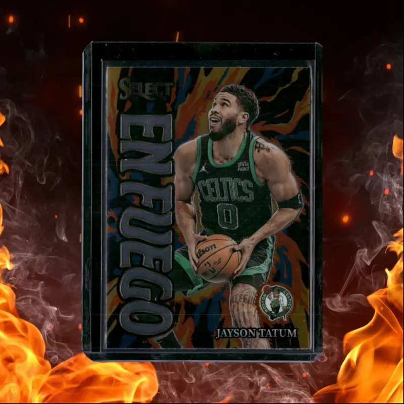 2023-24 Panini Select Jayson Tatum En Fuego #6