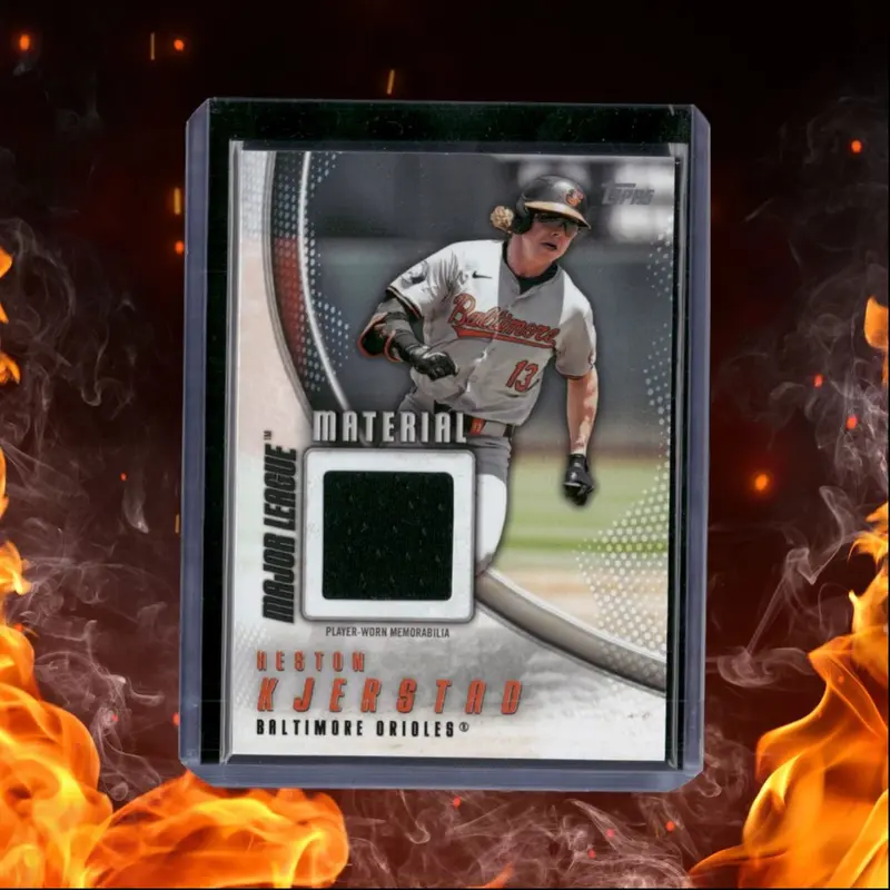 2025 Topps Heston Kjerstad Major League Material Relics #MLM-HK