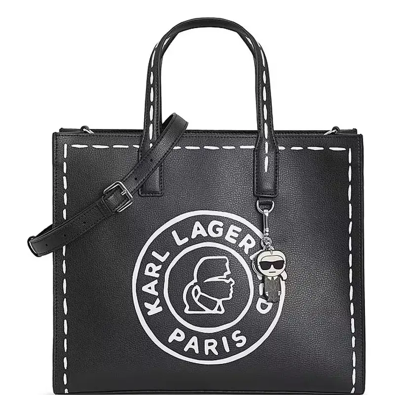 BAG KARL LAGERFELD WOMEN NOUVEAU LARGE TOTE LH4AQ4BL BLKSIL