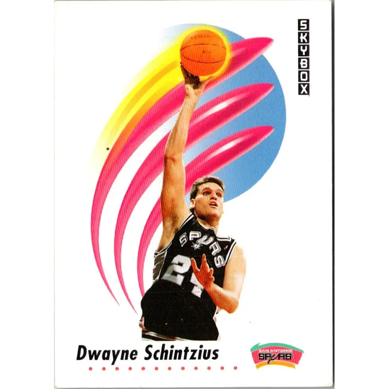 1991 SkyBox Dwayne Schintzius #262 Rookie