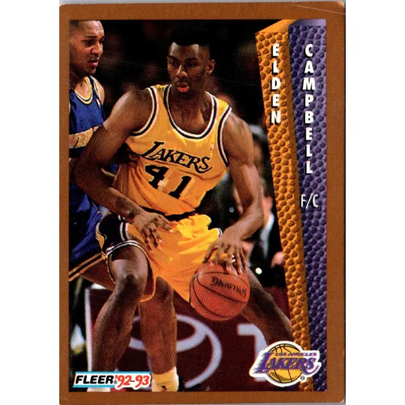 1992 Fleer Elden Campbell #106