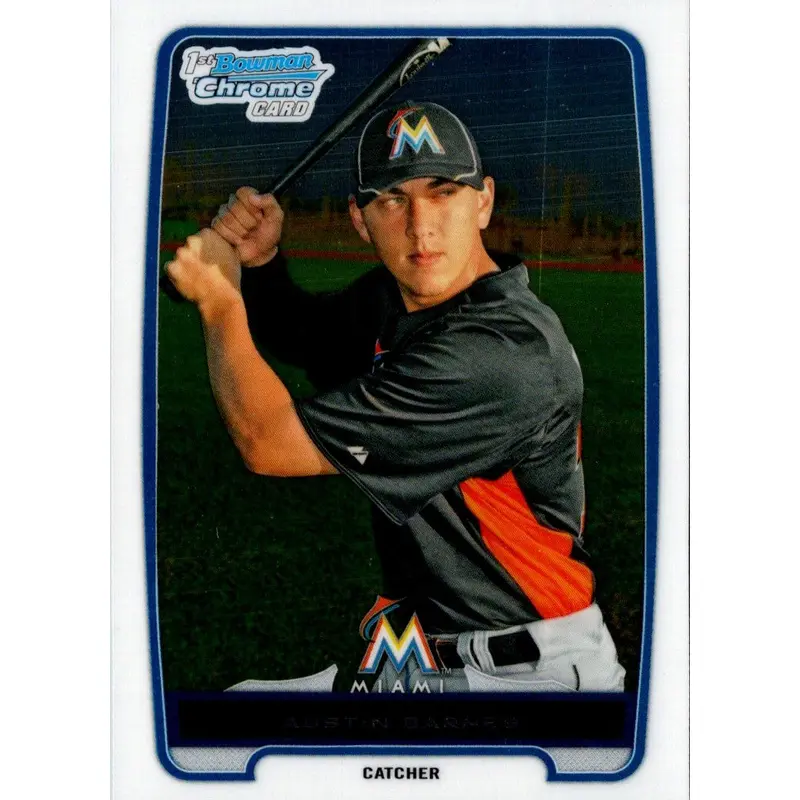 2012 Bowman Chrome Prospects Austin Barnes #BCP184