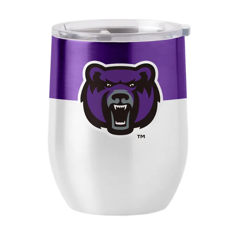 Central Arkansas 16oz Colorblock Stainless Curved Beverage