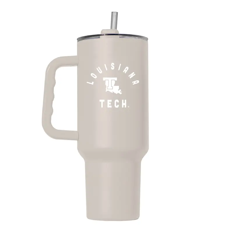 Louisiana Tech 40oz Archway Powder Coat Tumbler