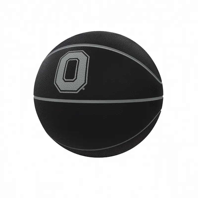 Ohio State Blackout Full-Size Composite Basketball