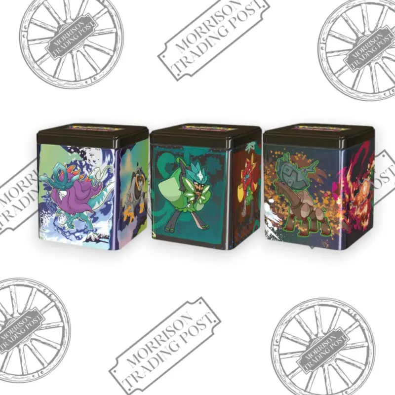 Pokemon TCG Scarlet & Violet 2025 Q1 Stacking Tin