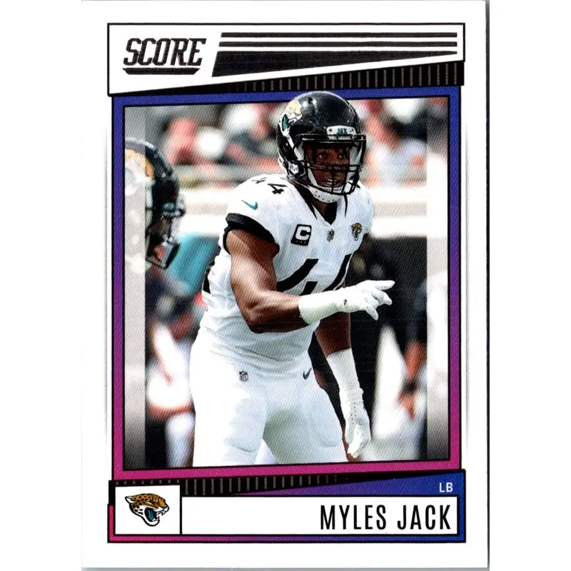 2022 Score Myles Jack #24