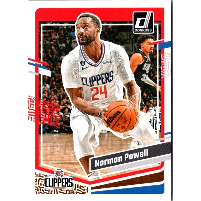 2023 Donruss Red Norman Powell #136
