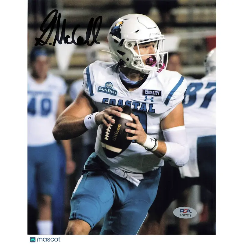 Grayson McCall Signed Photo PSA Coastal Carolina Chanticleers
