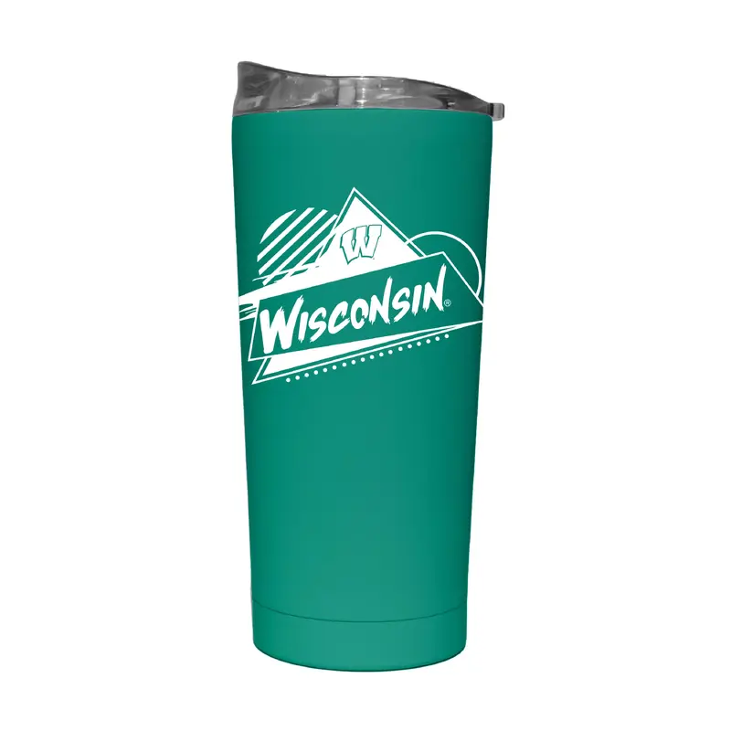 Wisconsin 20oz Optic Rad Soft Touch Tumbler