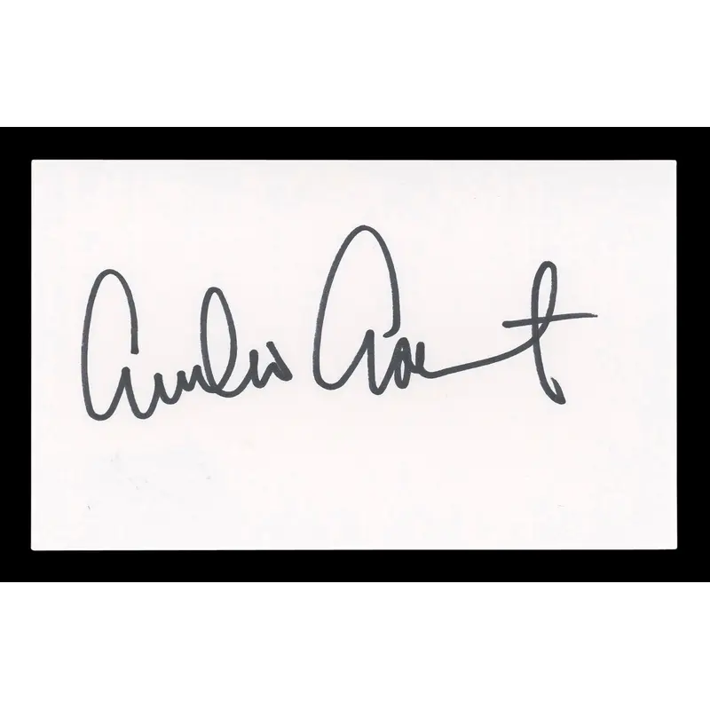 Emilio Estevez The Breakfast Club Signed 3x5 Index Card Autographed BAS #BM57003