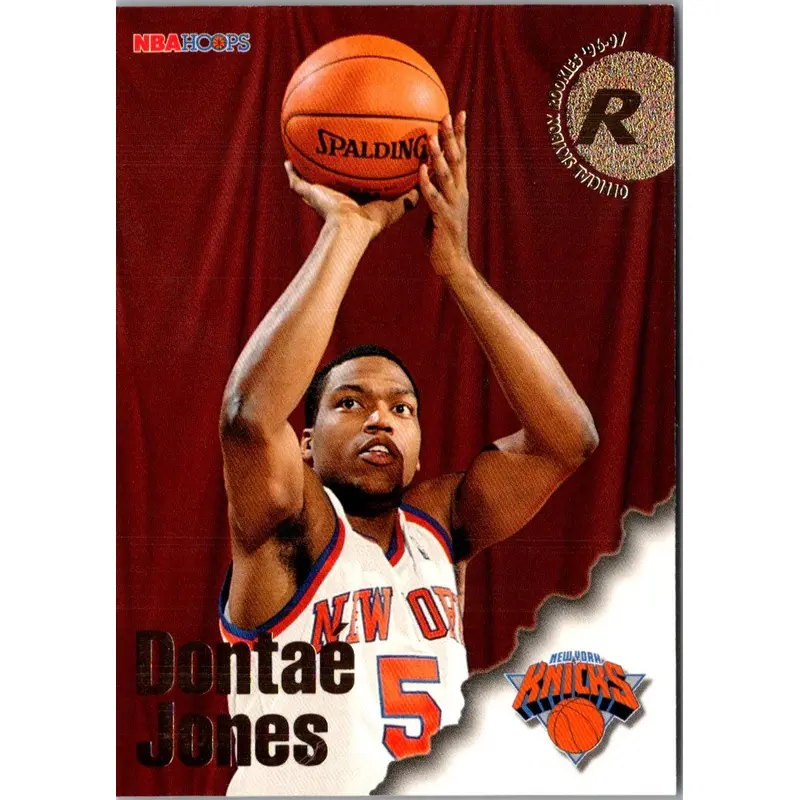 1996 Hoops Dontae' Jones #296 Rookie