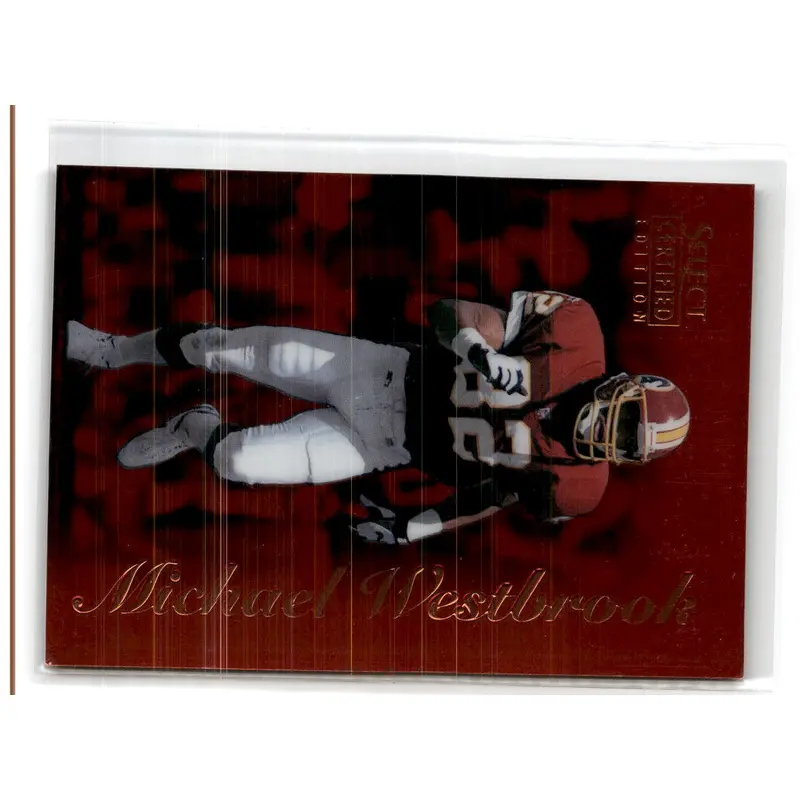 1996 Pinnacle Die Cut Jerseys Michael Westbrook #15