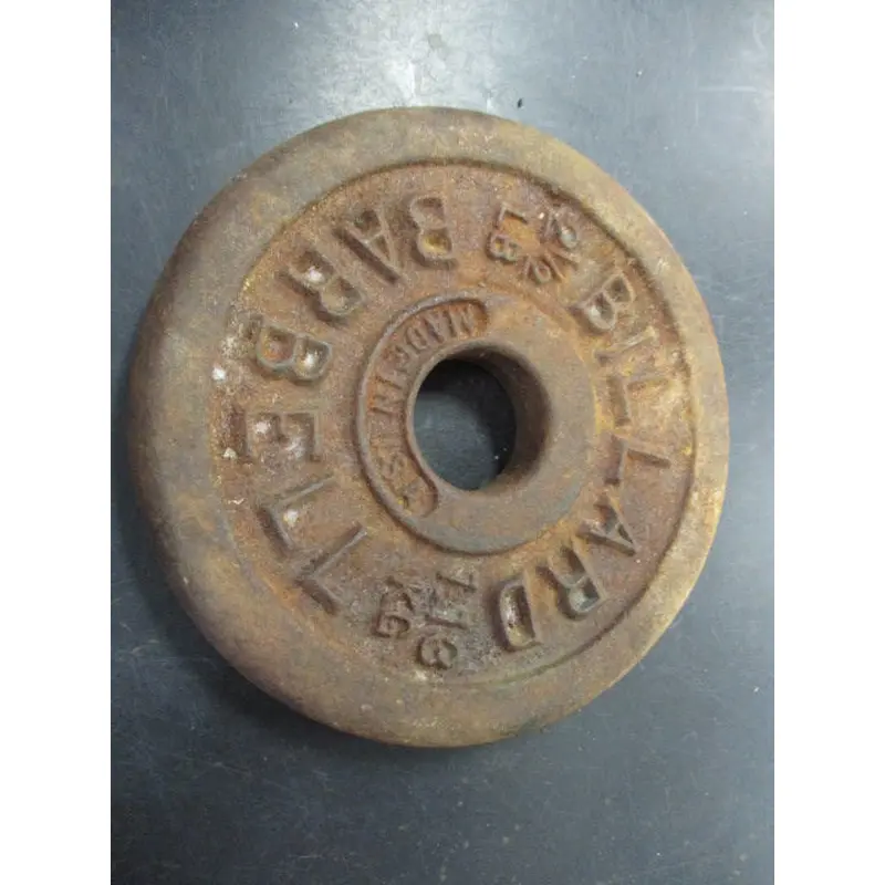 Used Billard Barbell 2.5 LB Weight Plate