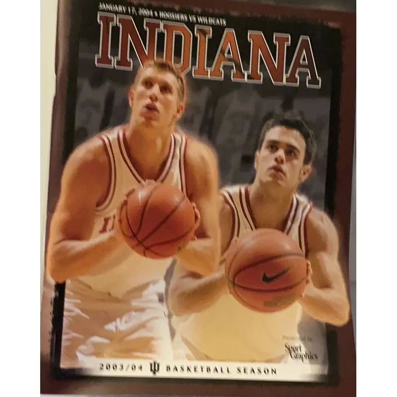 2004 Northwestern vs Indiana University Basketball Program