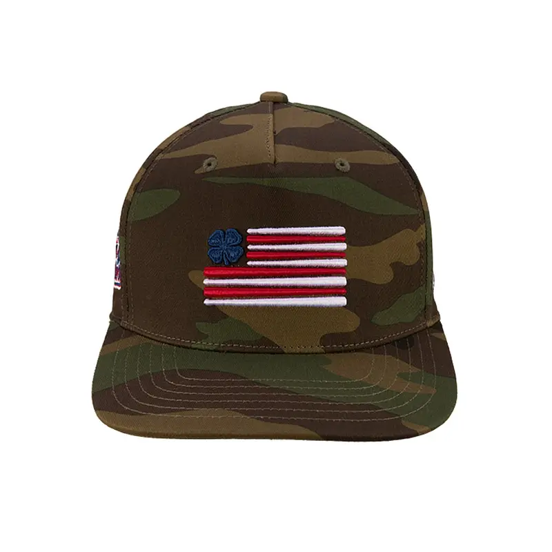 Black Clover Camo Bats Cap