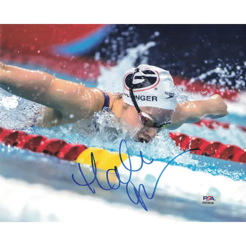 Hali Flickinger signed 8x10 photo PSA/DNA Autographed