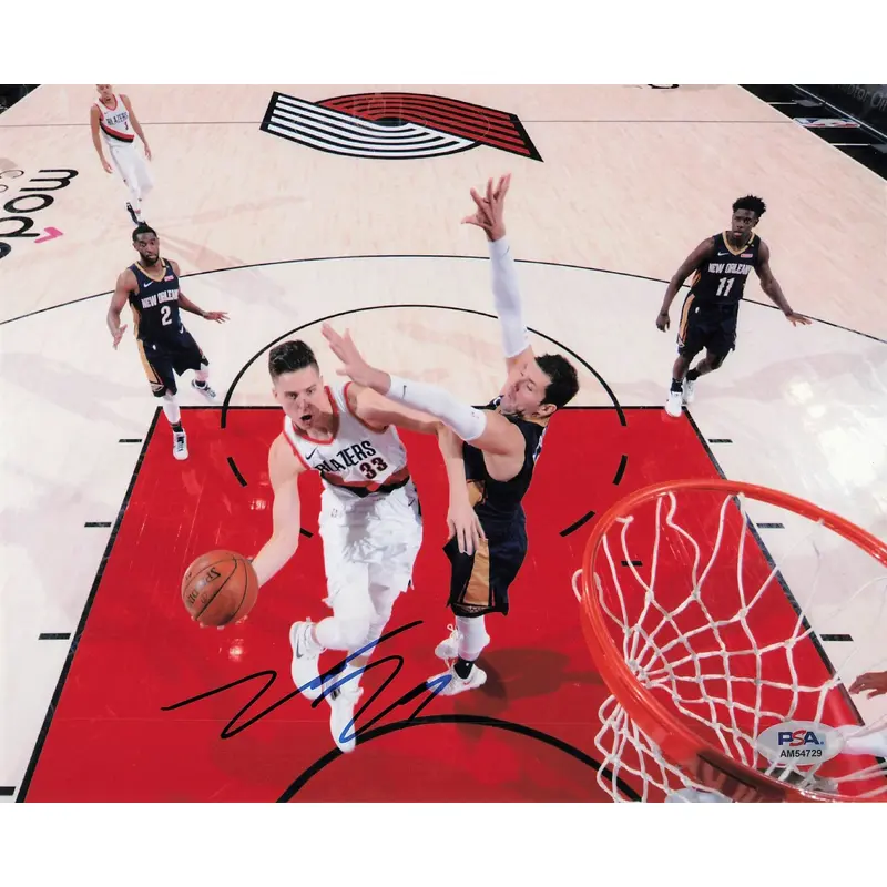 Zach Collins signed 8x10 photo PSA/DNA Portland Trail Blazers autographed