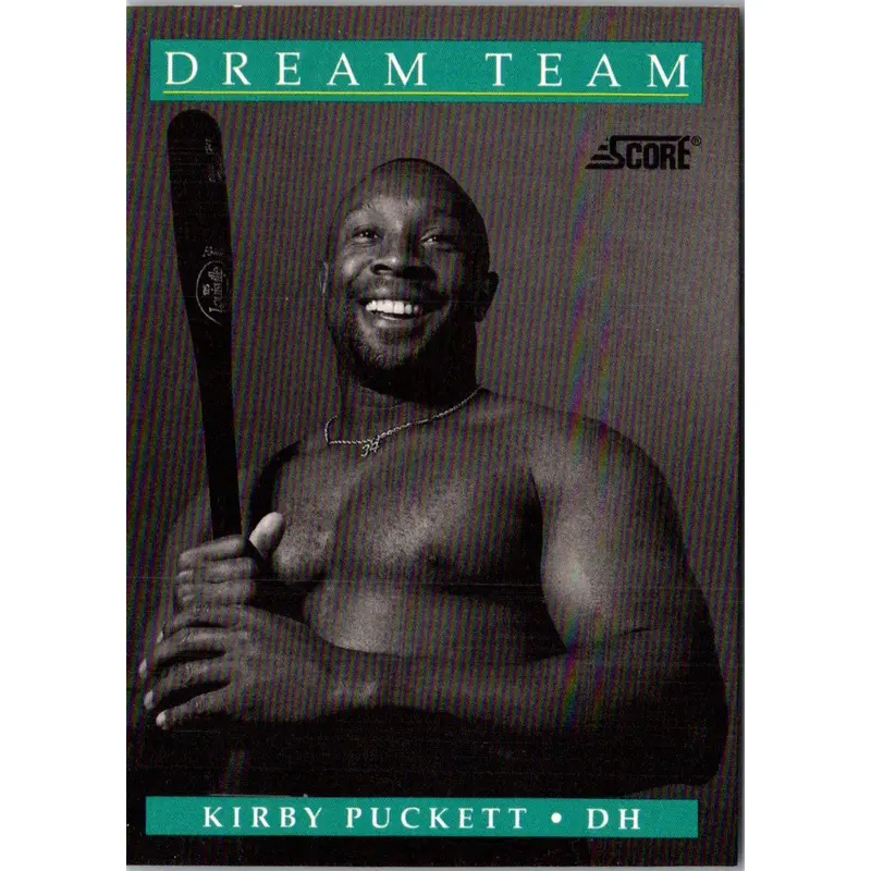 1991 Score Kirby Puckett #891