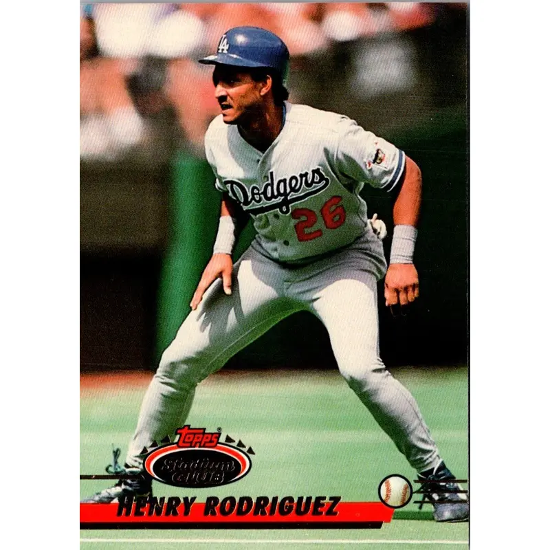 1993 Stadium Club Henry Rodriguez #226