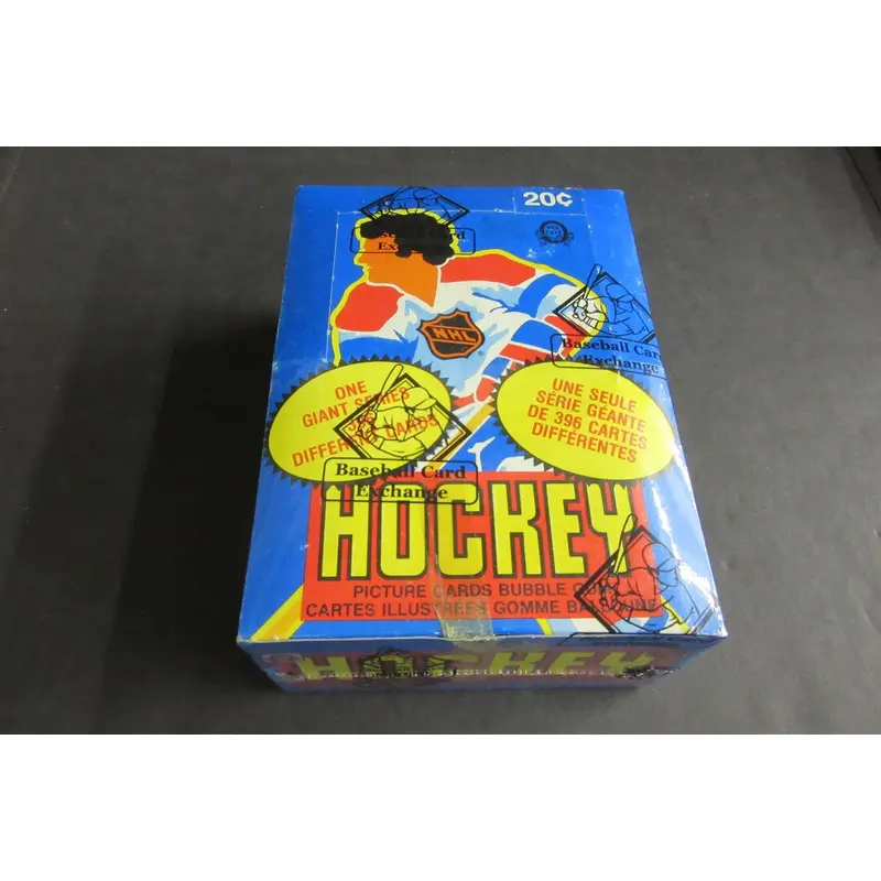 1980/81 OPC O-Pee-Chee Hockey Unopened Wax Box (BBCE) (X1072)