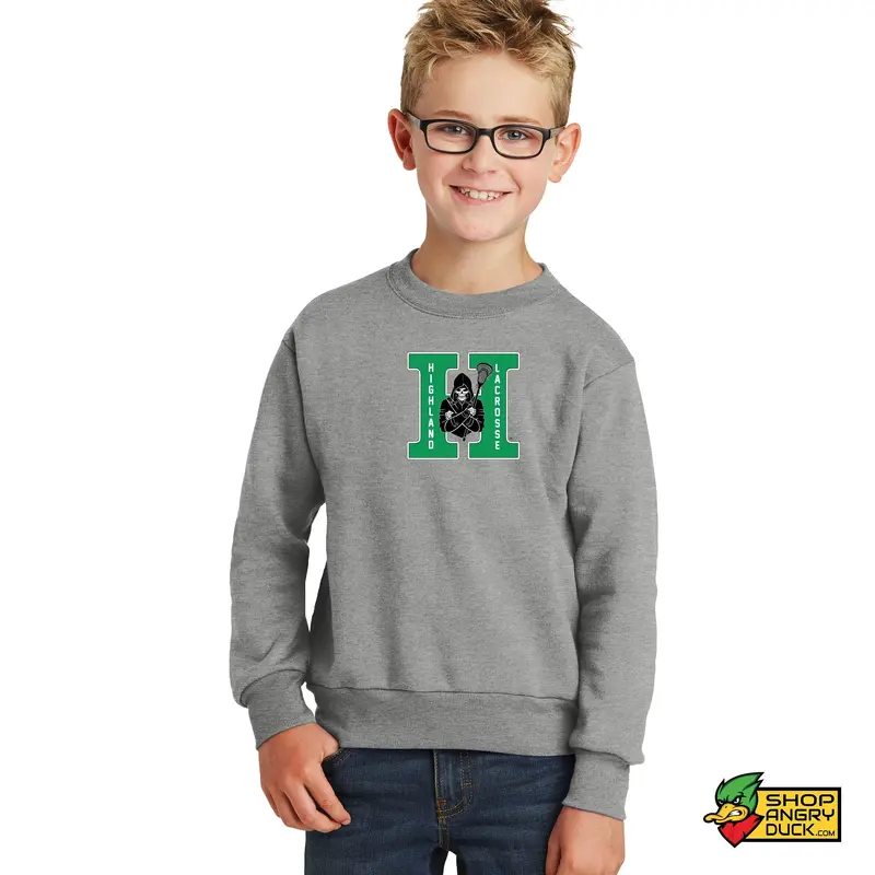 Highland Lacrosse Reaper Youth Crewneck Sweatshirt