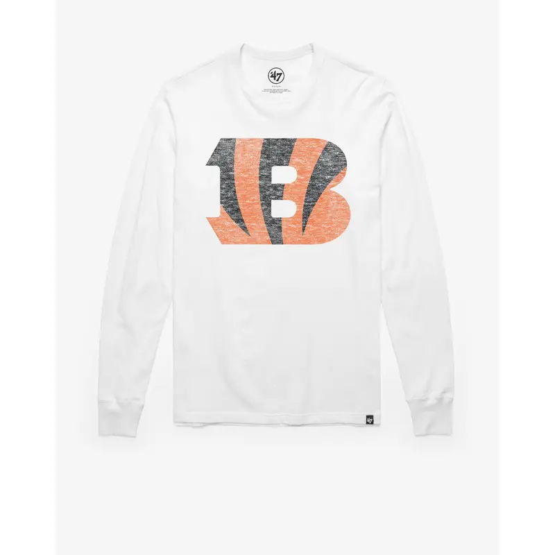 CINCINNATI BENGALS PREMIER '47 FRANKLIN LONG SLEEVE TEE
