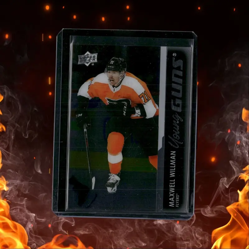2021-22 Upper Deck Maxwell Willman Young Guns Clear Cut #497