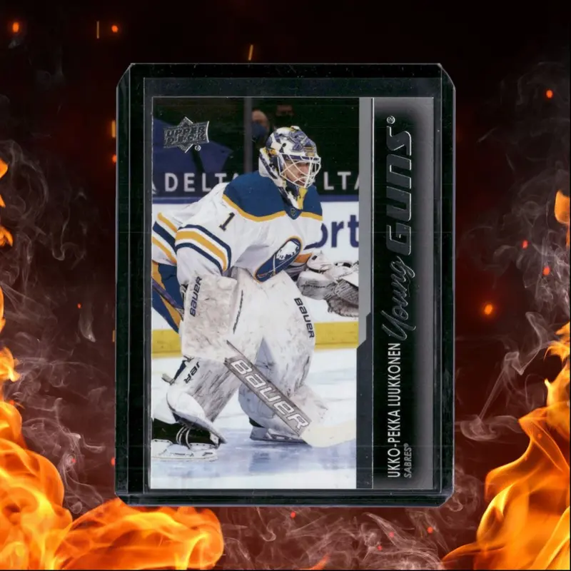 2021-22 Upper Deck Ukko-Pekka Luukkonen Young Guns Rookie #202