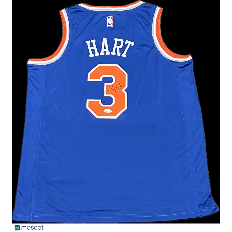 Josh Hart Signed Jersey PSA New York Knicks Autographed