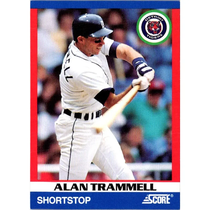 1991 Score 100 Superstars Alan Trammell #63