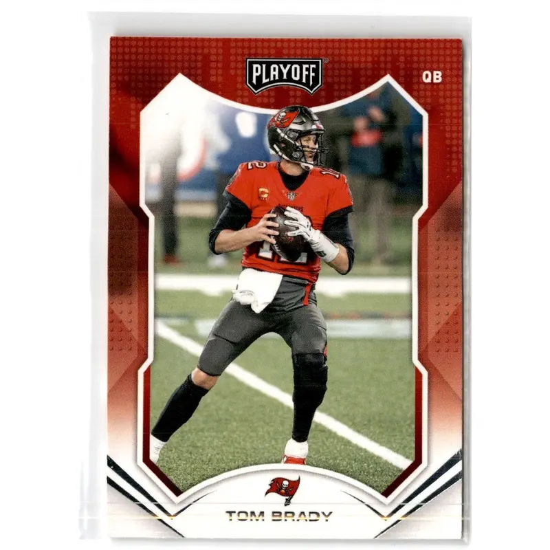 2021 Panini Playoff Red Zone Tom Brady #169
