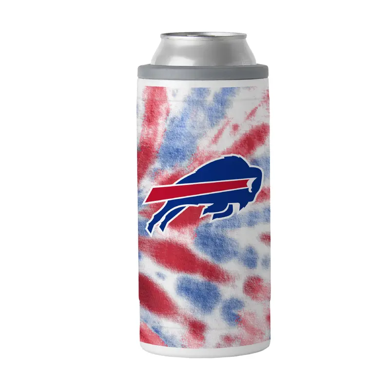Buffalo Bills 12oz Tie Dye Slim Can Coolie