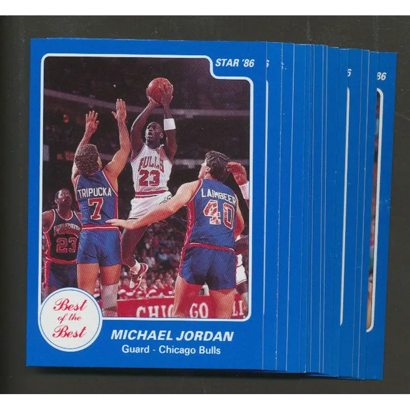 1986 Star Basketball Best of the Best Complete Set