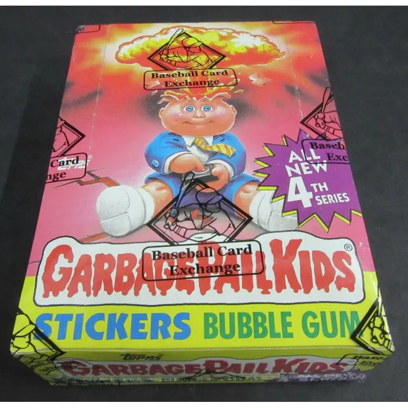 1986 Topps Garbage Pail Kids Series 4 Unopened Wax Box (w/o price) (Non)(Purple) (BBCE)