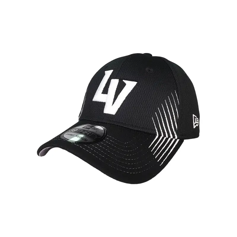 New Era LV Black/White Active 39THIRTY Stretch Fit Hat