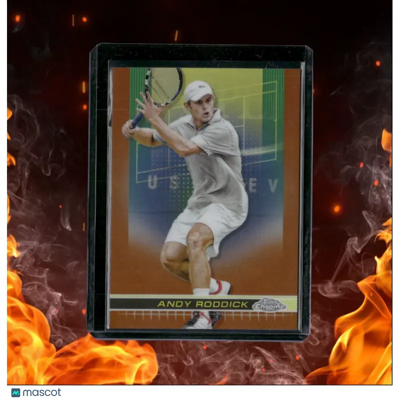 2024 Topps Chrome Tennis Andy Roddick Orange #104