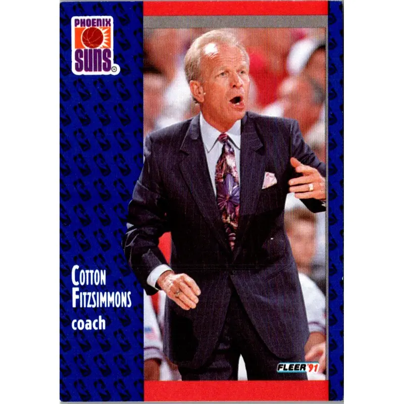 1991 Fleer Cotton Fitzsimmons #159