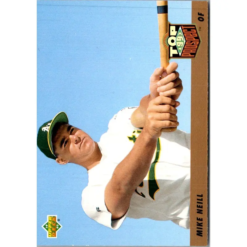 1993 Upper Deck Gold Hologram Mike Neill #424