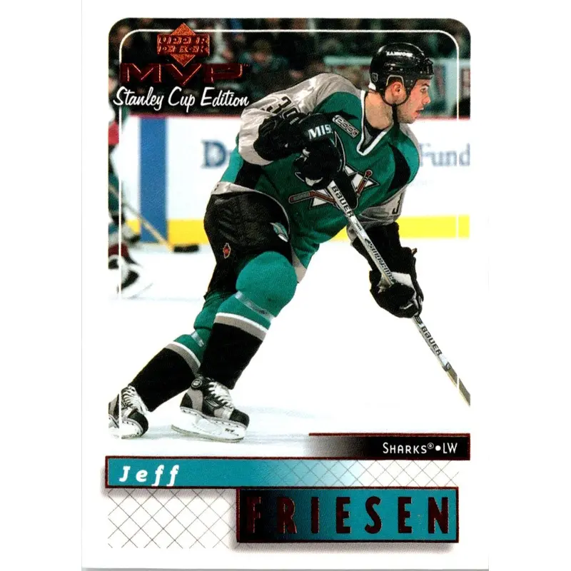 1999 Upper Deck MVP Stanley Cup Jeff Friesen #154