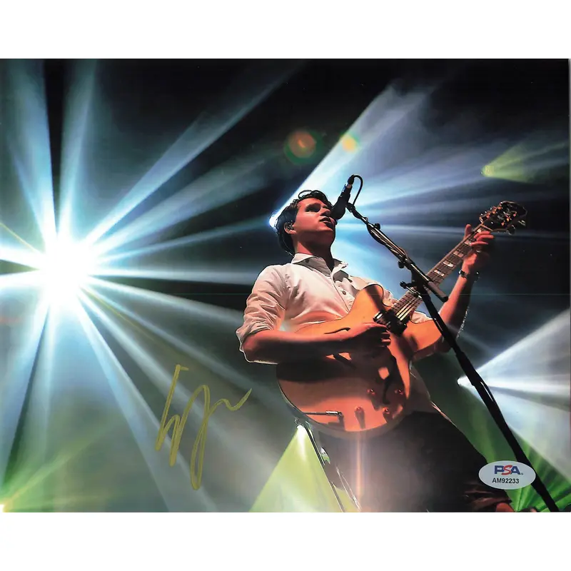 Ezra Koenig signed 8x10 photo PSA/DNA Autographed