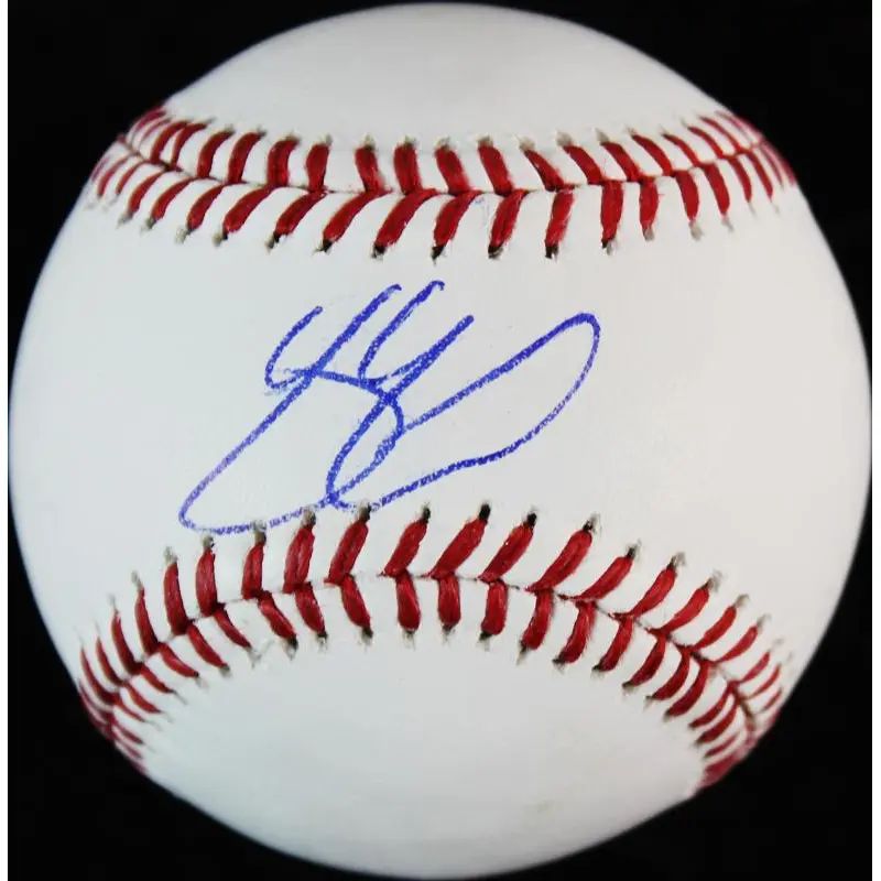Dodgers Yasmani Grandal Signed Authentic OML Baseball PSA/DNA #X29284