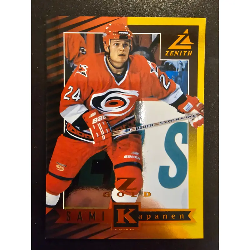 1997-98 Pinnacle Zenith - Z-Gold - Sami Kapanen #69 /100